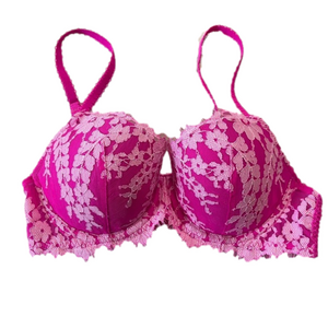Victoria’s Secret Dream Angels Lined Demi Pink Lace Bra